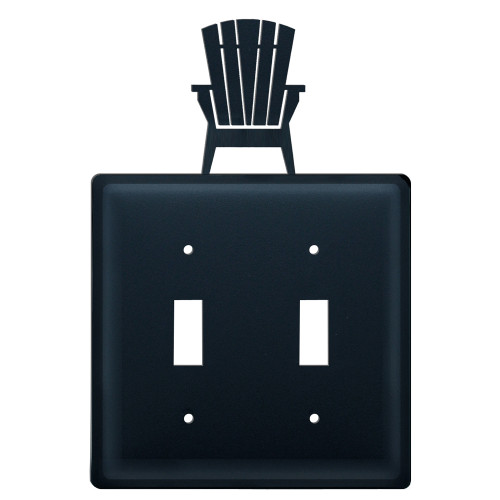 Adirondack Chair Double Switch Cover