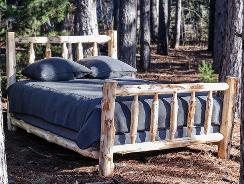 Voyageur Log Bed - Cal King