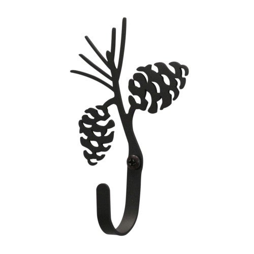 Wrought Iron Pinecone Wall Hook