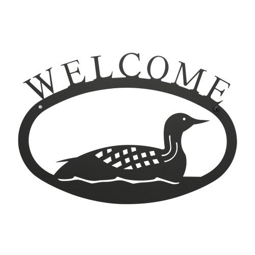 Loon Welcome Sign