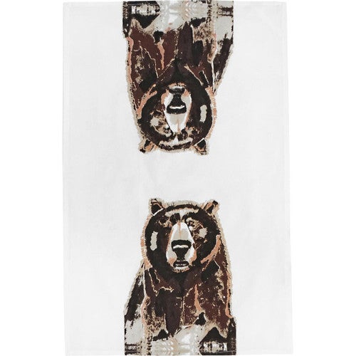 Lodge Bear Kitchen Towels - Set of 2