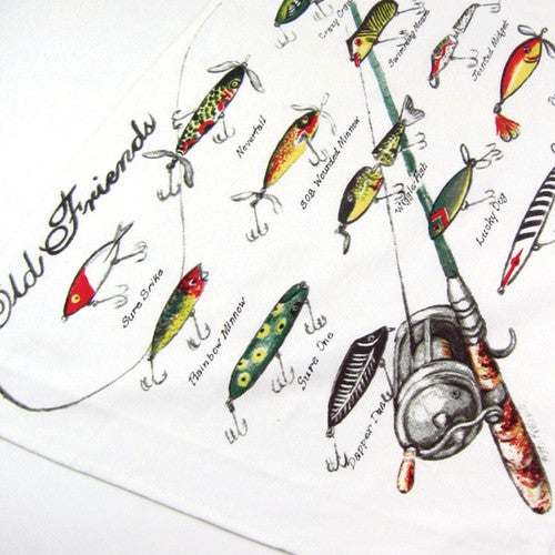 Tackle Box Kitchen Towels - Set of 2