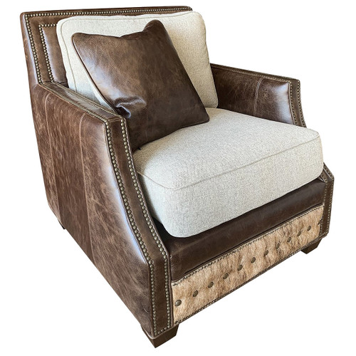 Butte Gray Club Chair