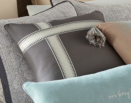 Crossing Paths Decorative Pillow