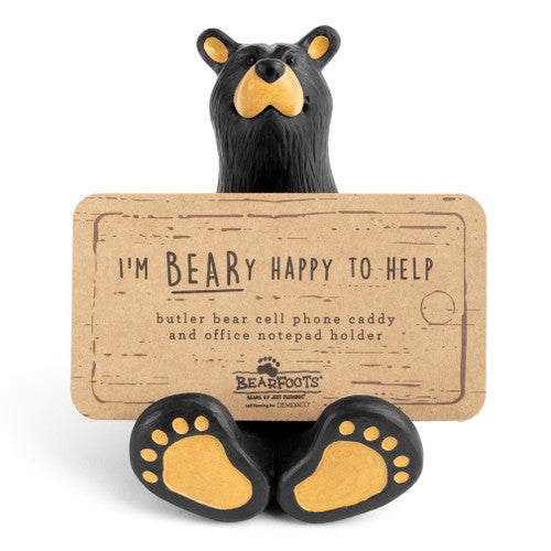 Black Bear Cell Phone Holder - CLEARANCE