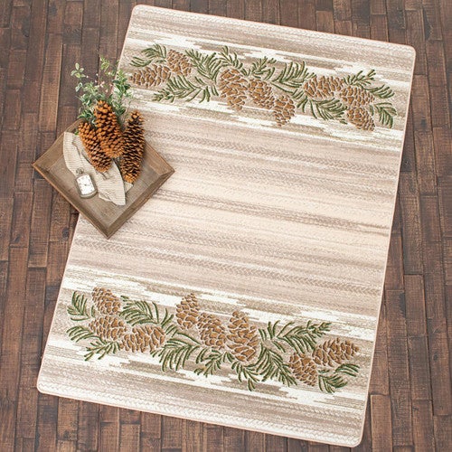 Yosemite Pinecones Rug - 8 x 11