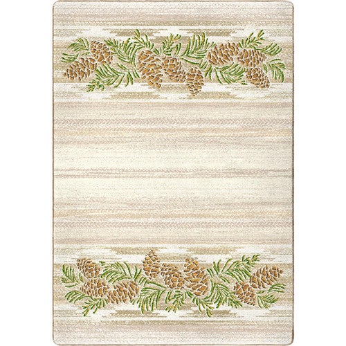 Yosemite Pinecones Rug - 4 x 5