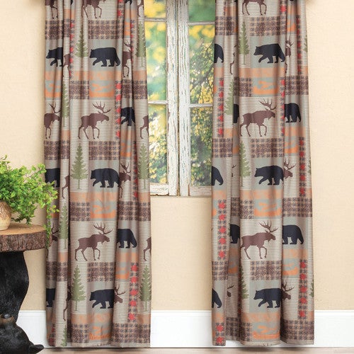 Woodland Collage Drapes