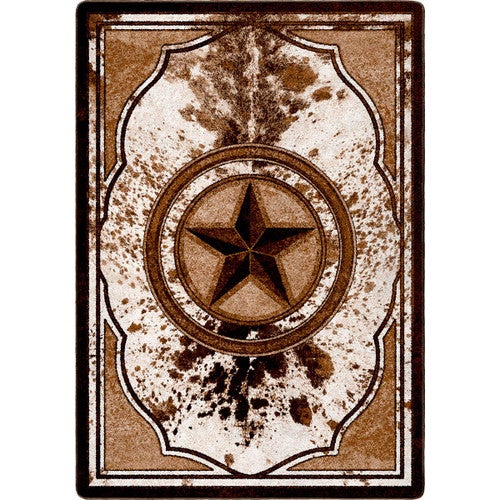 Lone Star Cowhide Rug - 5 x 8