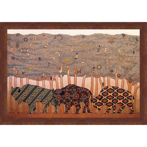 Woodland Patterns Wall Art