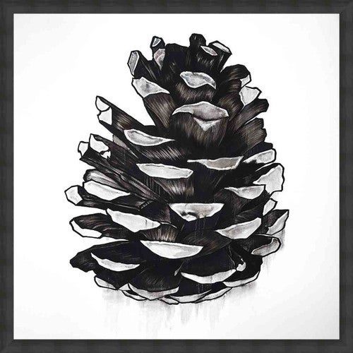 Pinecone Sketch I Wall Art