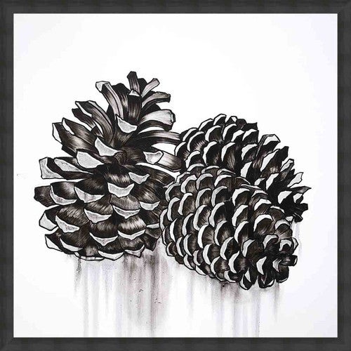 Pinecone Sketch II Wall Art