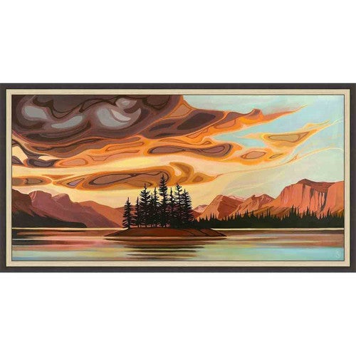 Island Lake Wall Art
