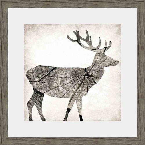 Woodwork Deer Wall Art