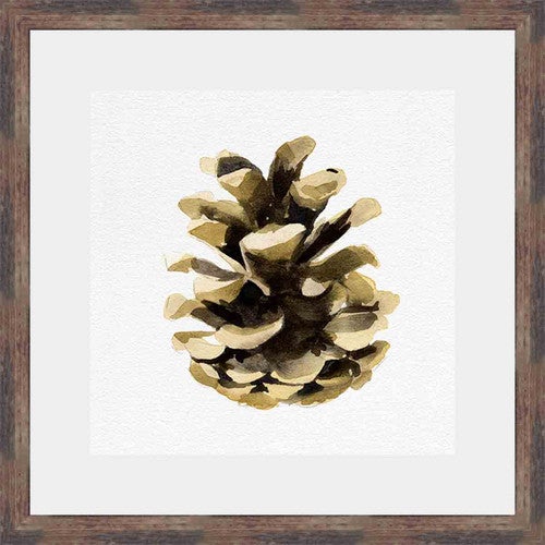 Pinecone Profile II Wall Art