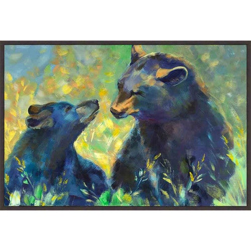 Blue & Gold Bears Wall Art