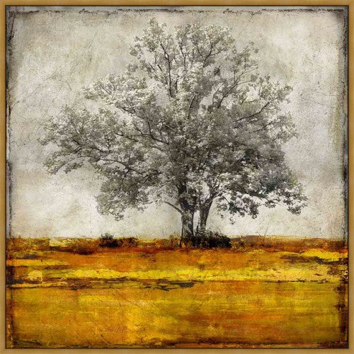 Amber Field Wall Art