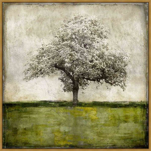 Green Field Wall Art