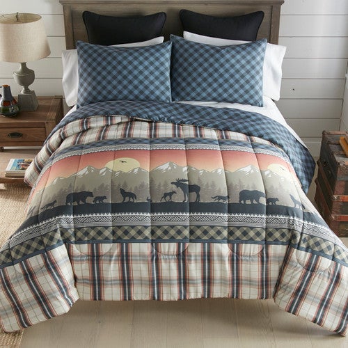 Wildlife Sunrise Comforter Set - King
