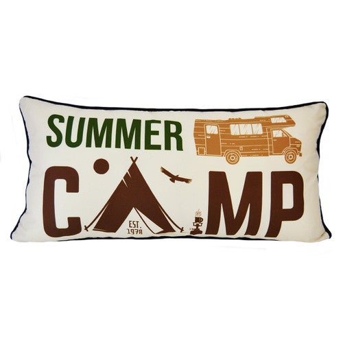 Summer Camp Pillow