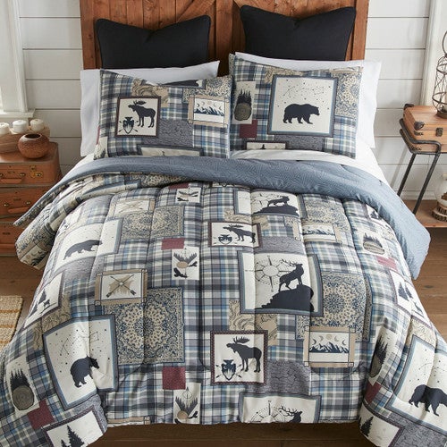 Celestial Wildlife & Woodland Comforter Set - King