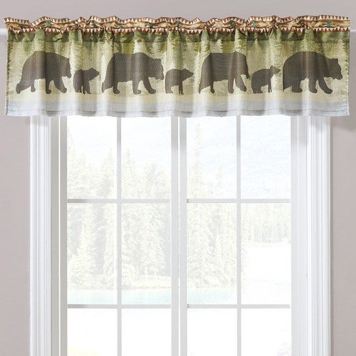 Lake Sunset Bears Valance