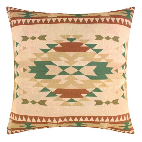 Lake Sunset Bears Decorative Pillow