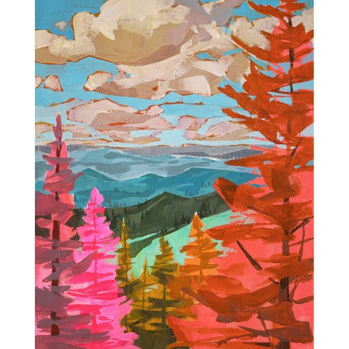 Colorful Vista Canvas Wall Art