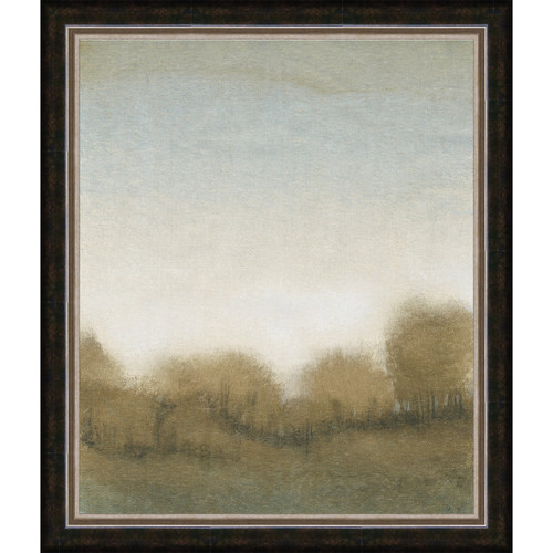 Amber Leaves I Framed Print