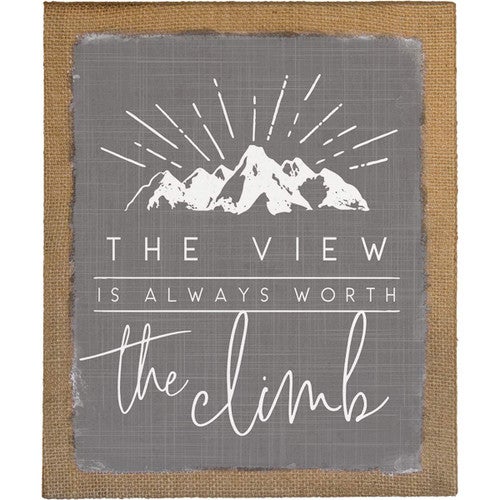 The Climb Wall Art