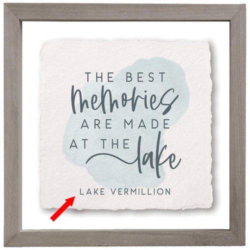 Best Memories Personalized Wall Art