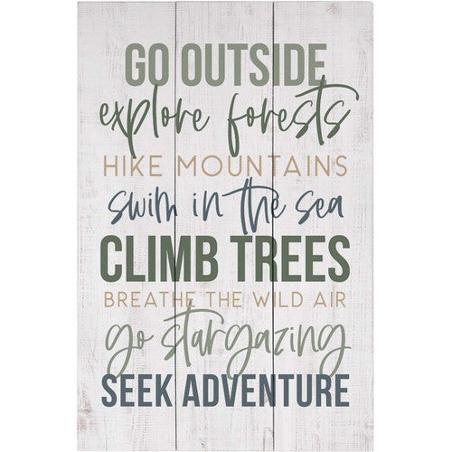 Go Outside Wall Art