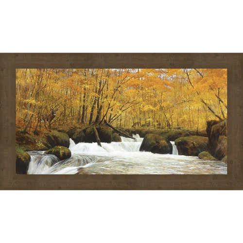 Ambered Autumn 3D Wall Canvas