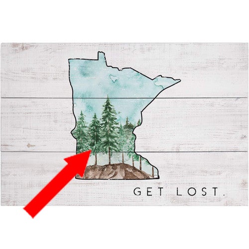Get Lost Personalized Wall Art