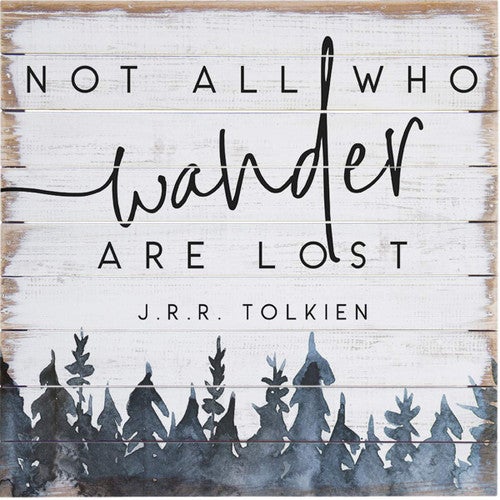 Not All Who Wander Wall Art