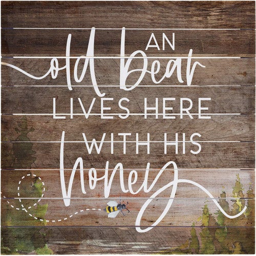 Old Bear Wall Art