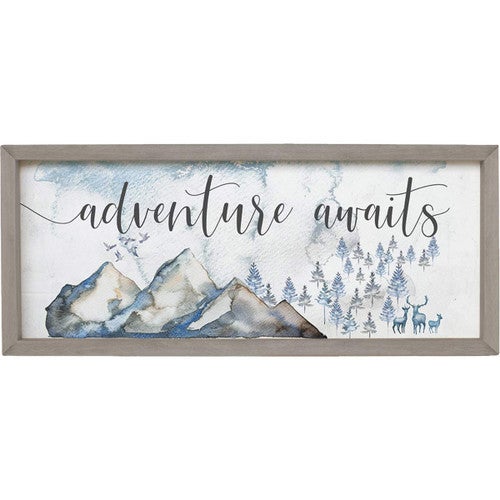 Adventure Awaits Wall Art