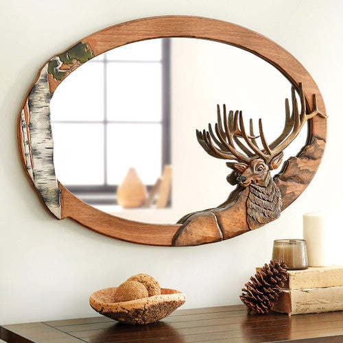 Birch & Elk Wall Mirror