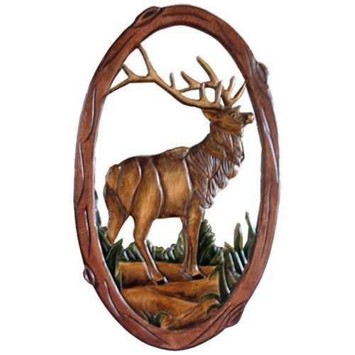 Elk Woodland Wall Mirror