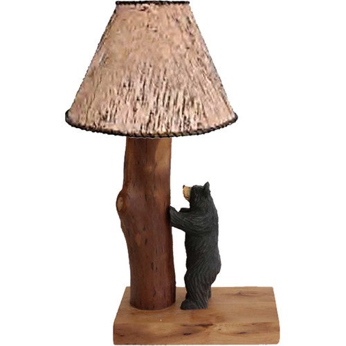 Woodland Bear Tree Table Lamp