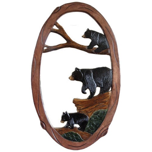 Bear Trio Wall Mirror