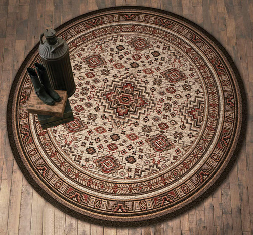 American Lodge Rug - 8 Ft. Round
