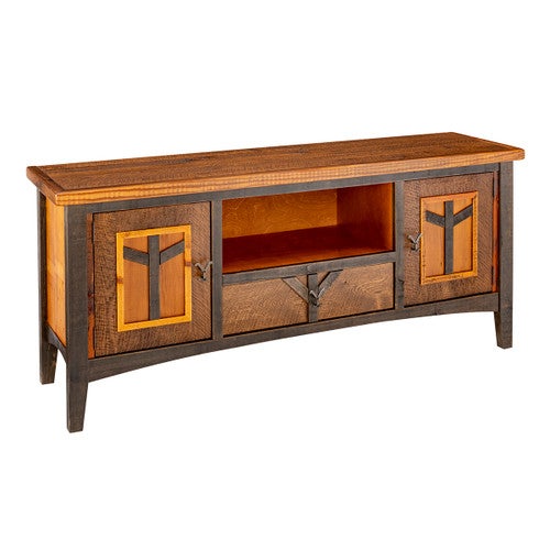 Yellowstone Dutton 2 Door 1 Drawer TV Stand