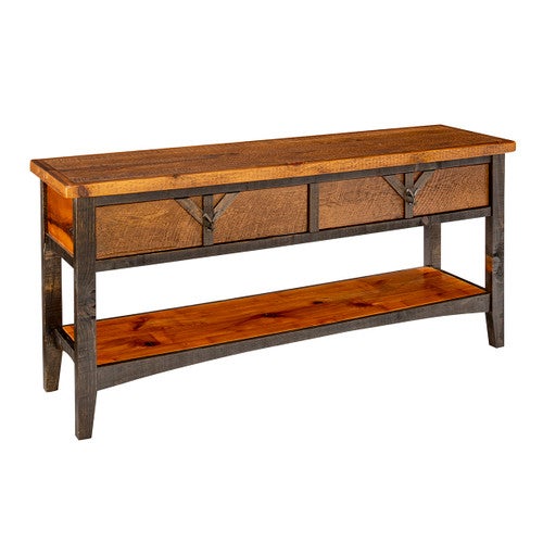 Yellowstone Dutton 2 Drawer Sofa Table