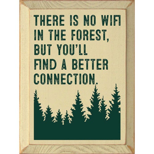 Forest Wifi Wall Art