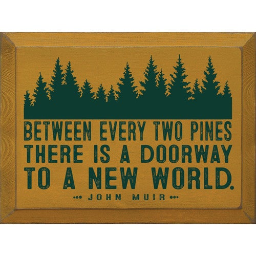 Pine Doorway Wall Art