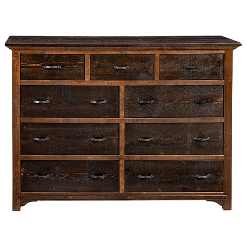 Sierra Woods 9 Drawer Dresser