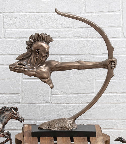 Native Bow Sculpture - Small