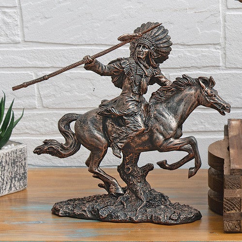 Tribal Warrior Sculpture