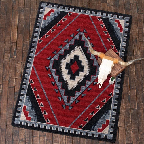Crimson Canyon Rug - 2 x 8